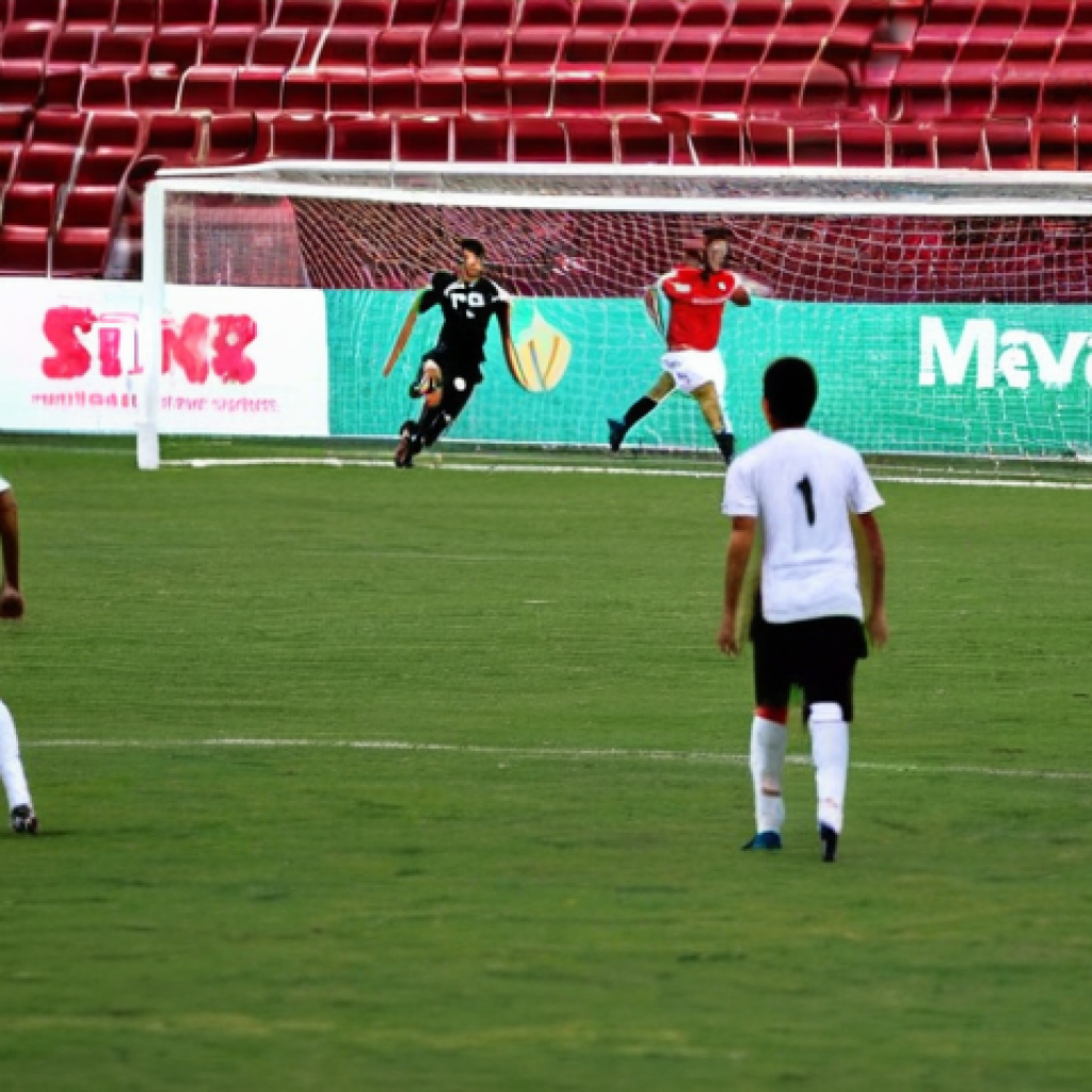 팔레스타인과 축구 - **Image Prompt 1: Resilience on the Pitch**
"A powerful and emotional scene depicting Palestinia...