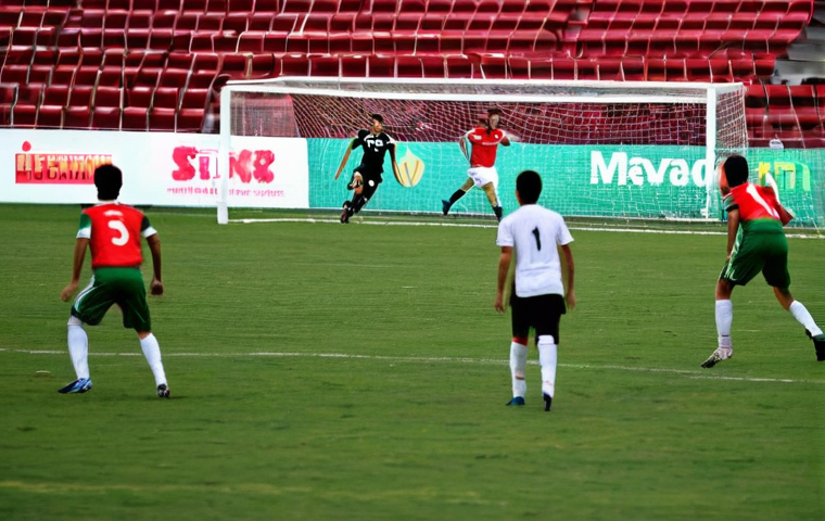 팔레스타인과 축구 - **Image Prompt 1: Resilience on the Pitch**
    "A powerful and emotional scene depicting Palestinia...